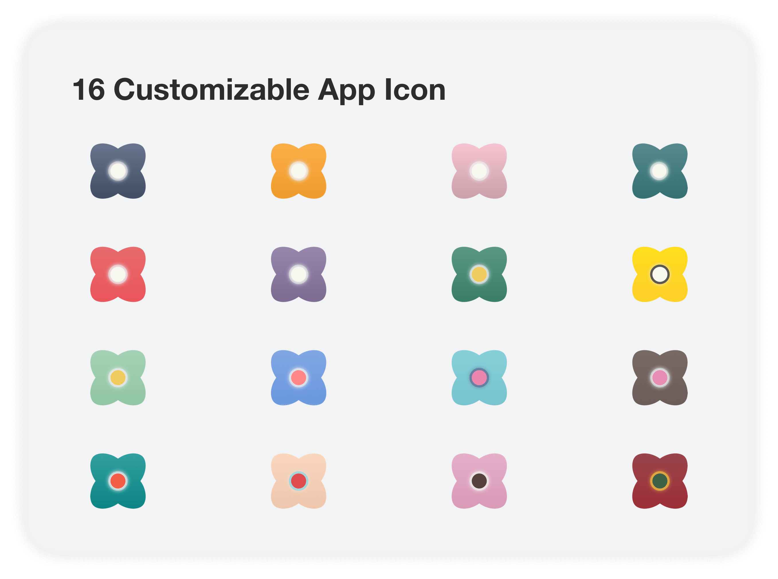 Customizable app icons